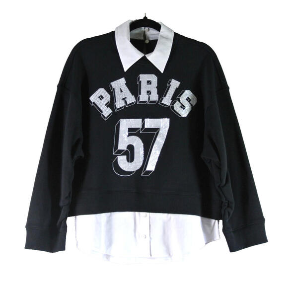 NEW, Cinq a Sept Heatset Paris 57 Justina Sweater Size M  #EP334 - Picture 5 of 12